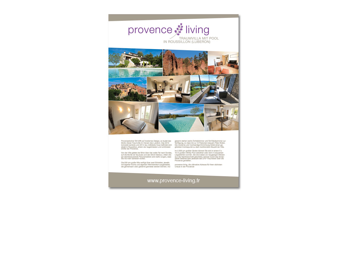 Provence Living Anzeige